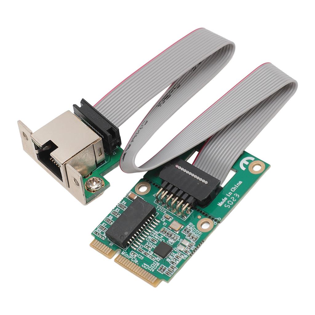 Mini PCIE Gigabit Ethernet Card 10 100 1000Mbps Full Half Duplex Network Card VLAN LAN Adapter Converter for Desktop PC