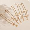 Titanium Steel Necklace - Summer Fashionable Sea Star and Sea Shell Beach Style Ocean Collar Chain