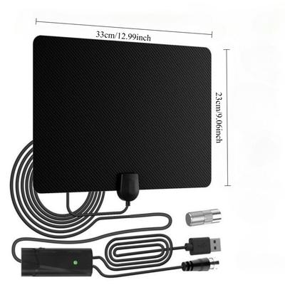 2025 Newest TV Antenna Indoor Long Range Digital HD Local Channels for Smart TV Easy Installation Auxiliary Receiver
