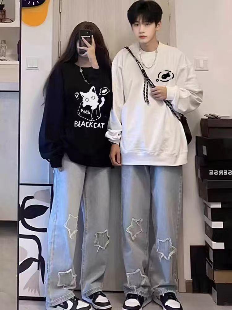 2025 Autumn/Winter Couple Hooded Sweatshirts - New Matching Tops for Men & Women