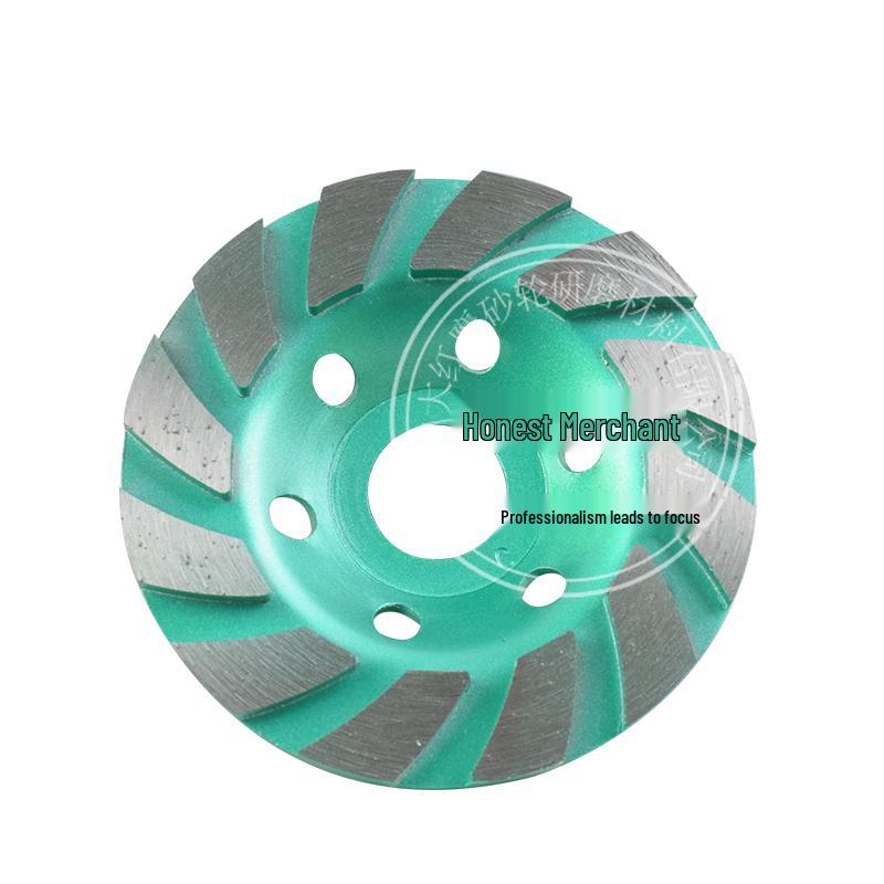 Thickened Diamond Bowl Disc for Angle Grinders - Concrete, Cement Floor Grinding & Polishing