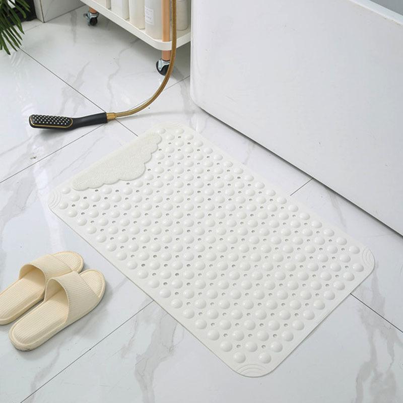 

Комбинированный коврик для ванной комнаты, нескользящий коврик для дома, коврик для ног, напольный коврик, нескользящий коврик для душа, противопадающий коврик для ванной комнаты, присоски Clouds 70*40cm