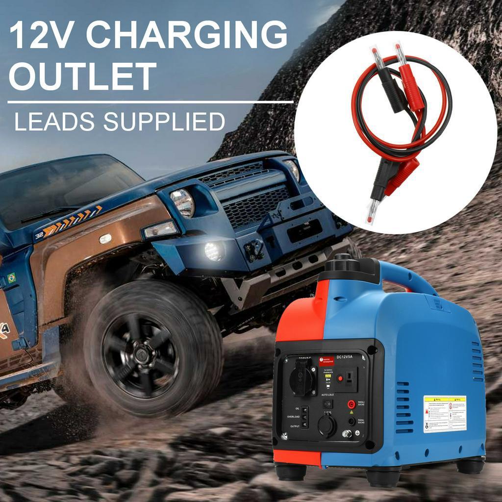1800W 110V/ 220V/230V Portable Gasoline Generator 50 Hz Volt Home Small Mini Outdoor Low Mute Car Generator