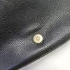 [Pre-Owned] Impressed Logo Chain Tassel Leather Crossbody Shoulder Bag - Fair #9BICUA