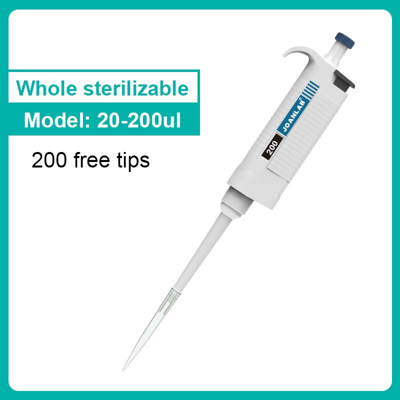 Autoclavable Digital Adjustable Micropipette Lab Equipment High-temperature Sterilization Laboratory Pipette