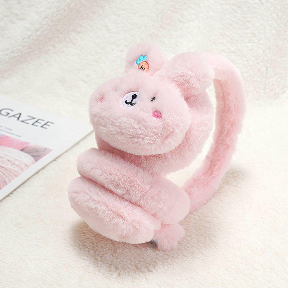 Warm Comfortable Soft Rabbit Lovely Windproof Kids Ear Cover Women Earmuff Cute Earflap Cartoon