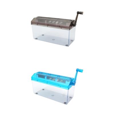 Mini Hand Shredder Portable Hand Shredder Paper Shredder Manual Paper Shredder Mini Paper Cutting Machine Office