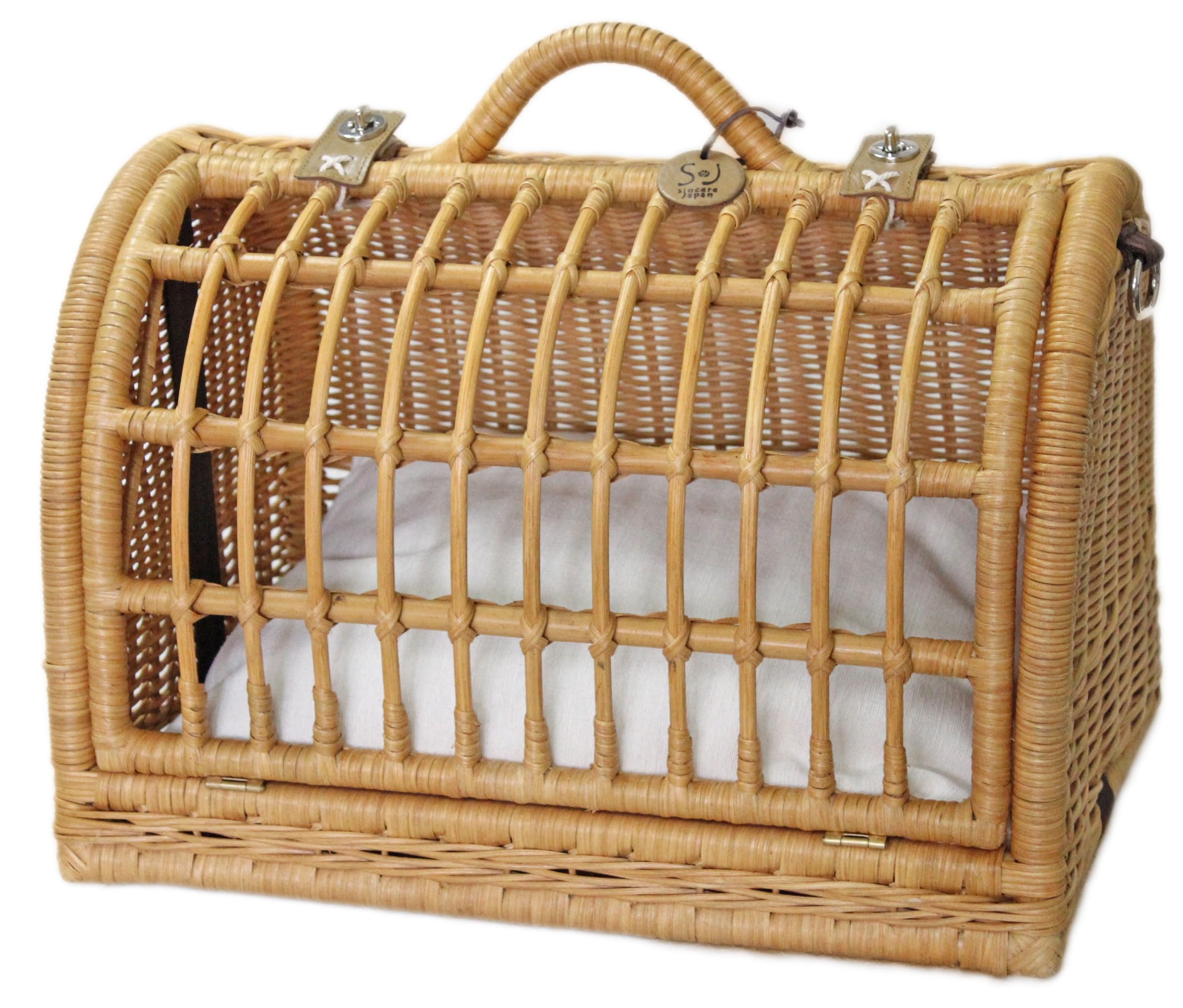 

Sincere Japan Rattan Carry Mine Caramel SC-61CA