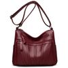Luxury soft leather women's tote bag  large capacity  women's shoulder bags  designer bags