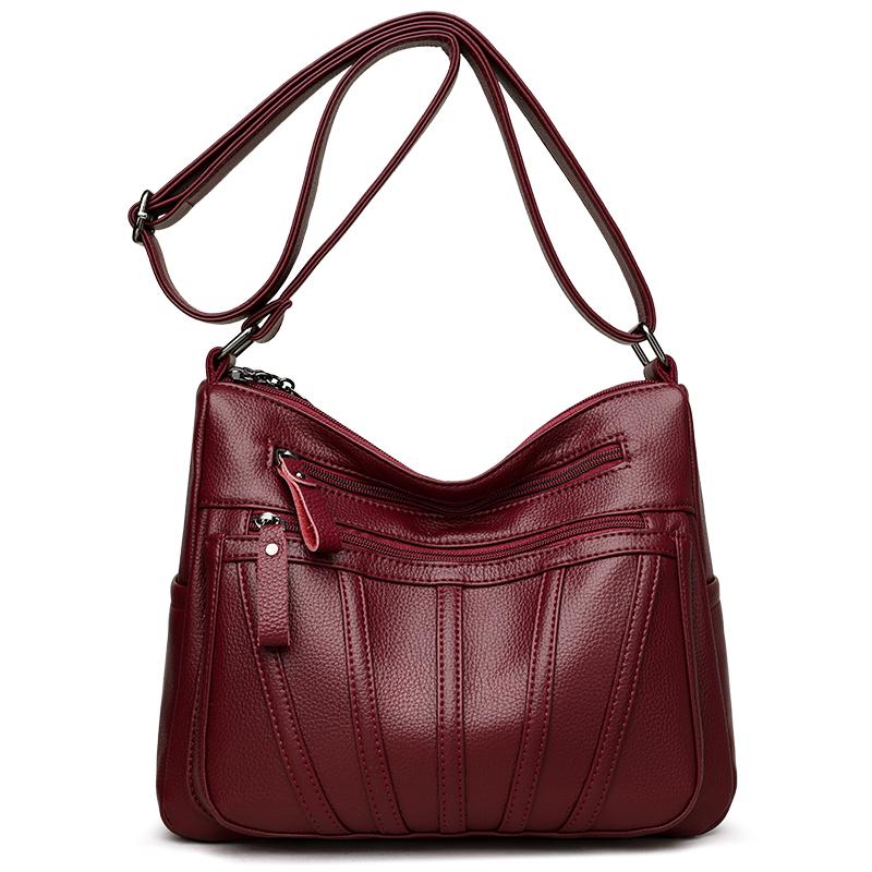 Luxury soft leather women's tote bag  large capacity  women's shoulder bags  designer bags