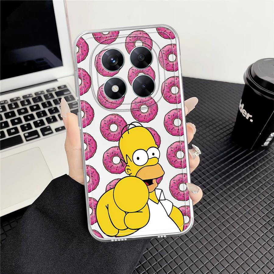 Cute The S-simpsons Case for Xiaomi Redmi Note 14 Pro Plus 10S Note 13 14C 12S 11 A4 9 10 13C 11S 12 Soft Phone Cover