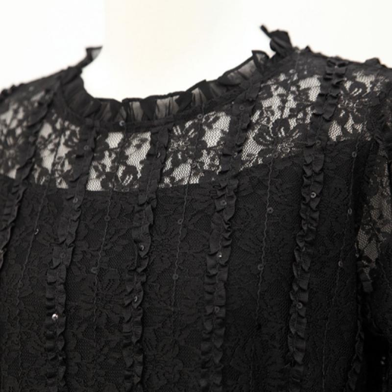 Shiz Madam Lace Frill Blouse Model T57489 For 50s Moms