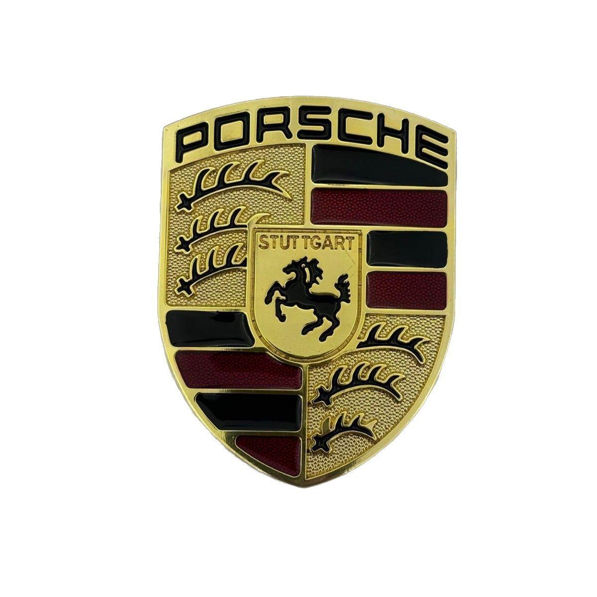 3D Металлическая наклейка-эмблема на автомобиль - Стиль Ferrari, Porsche, Lamborghini