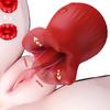 Kraftig sugende slikkevibrator for kvinner Klitorisstimulator Kvinnelig oral brystvortemassasje vagina onanerer Voksen sexleketøy