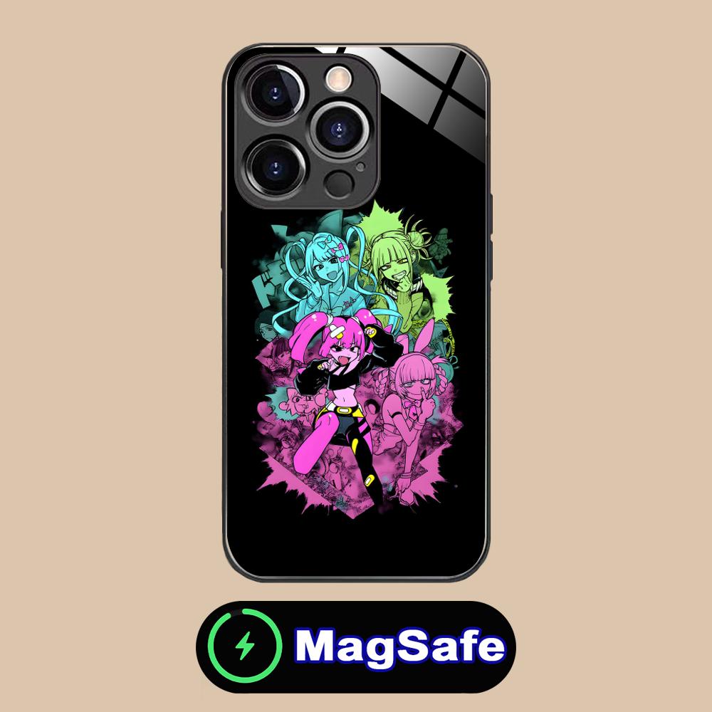 Gang of Stupid Girls Phone Case for iPhone 16 15 14 13 12 11 Pro Max Plus Mini MagSafe Glass Colour Protective Cover Smartphone