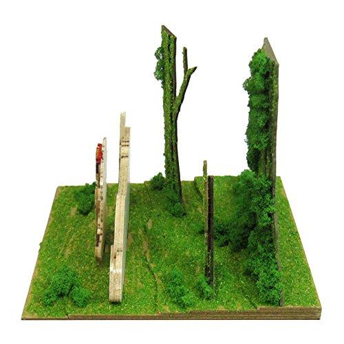 Sankei Studio Ghibli Mini Princess Mononoke San & Wolf Paper Craft Kit MP07-45