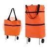 Folding Portable Oxford Cloth Waterproof Grocery Bag