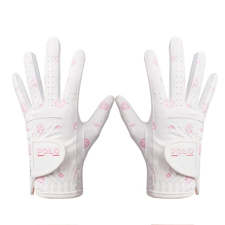 

Женские нескользящие, износостойкие перчатки для гольфа – дышащий корейский дизайн для обеих рук Size 21