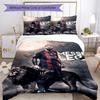 Messi Bedding Set Breathable Duvet Cover with Pillowcases Decorative Bed Linen for Bedroom Home Decoration Birthday Gift