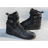 SF Air Force 1 'Black Gum' (Unisex) Black / Black-Gum Light Brown Skateboard Shoes 864024 001