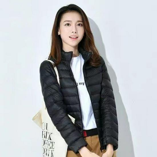 

Women s 2026 Korean Style Short Cotton Jacket - Lightweight, Warm, Plus Size, Autumn/Winter Collection. S