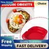 Microwave Oven Silicone Omelette Mold Kitchen Tool Egg Poacher Cooking Accessories Egg Roll Maker Cooker for Egg Mcmuffins