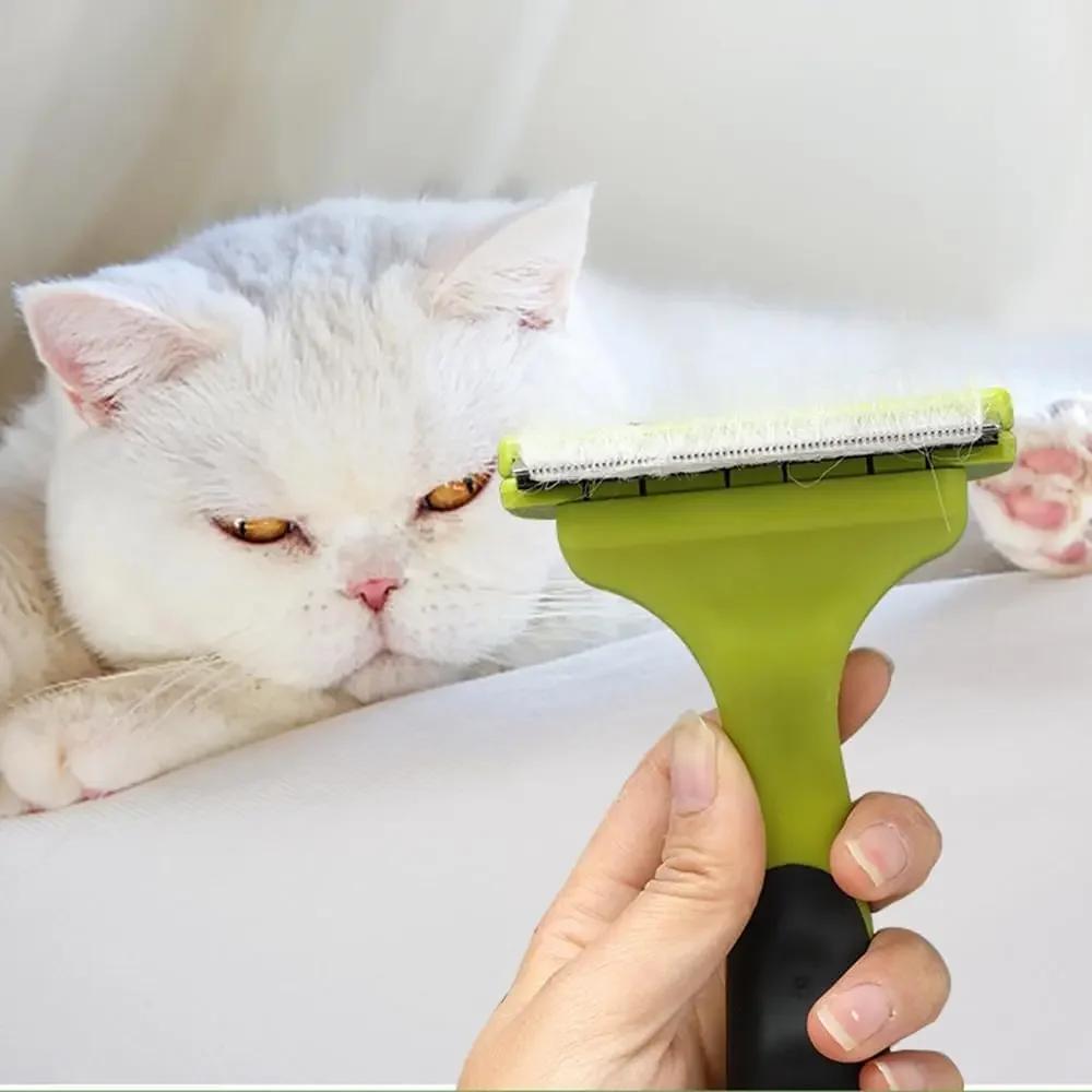 Pet Hair Remover For Puppy Dog Hairs Brush Cat Grooming Comb Fur Removal Clipper Tools Animal Pets Supplies