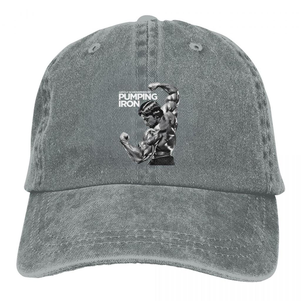 Arnold Schwarzenegger Pumping Iron Arnold Schwarzenegger Unisex and WoUnisexs Baseball Caps Adjustable Casual Cotton