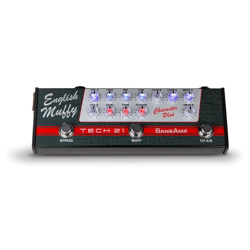 

TECH21 Effector Sansamp Logo Character Plus Series ENGLISH MUFFY [Item]