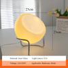Japanese Bauhaus Egg Tart Glass Table Lamps Nordic Modern Bedroom Bedside Living Room Home Decor Desk Lamp Atmosphere LED Lights