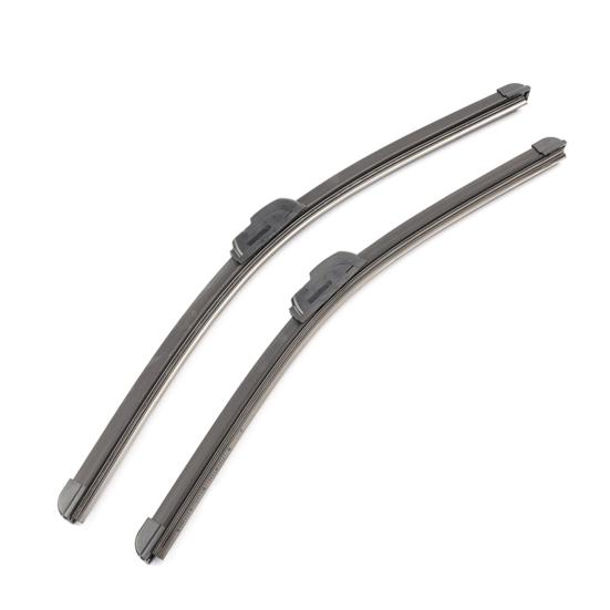 2Pcs Windshield Wiper Blades All Weather Windshield Wiper Hybrid Rubber Quiet Front Rear Rear Wipers Replacement Kit
