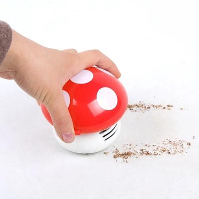 Simpatico Mini Pulitore a Forma di Fungo Aspirapolvere da Tavolo per Scrivania