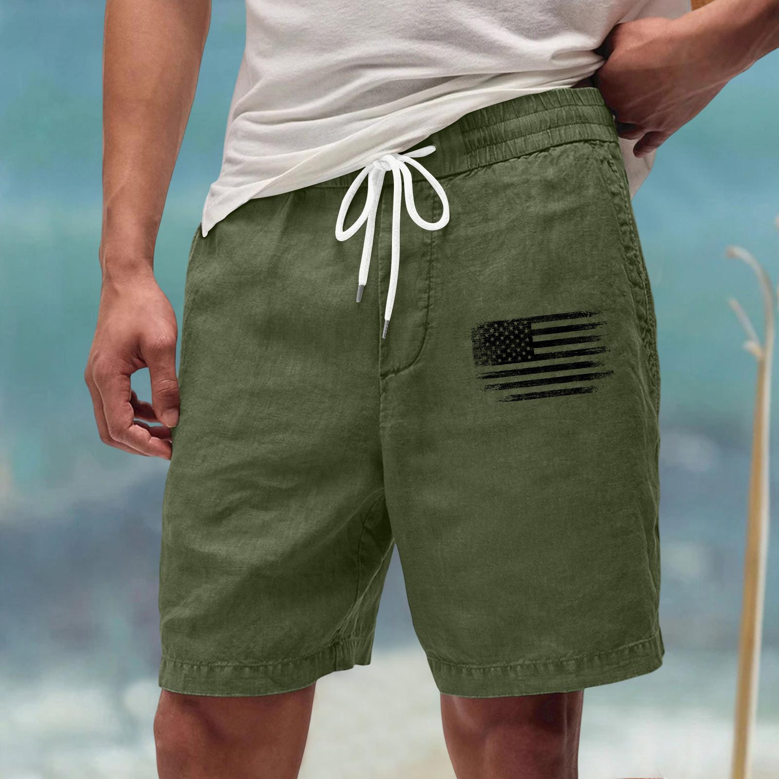 

Мужские рабочие шорты с несколькими карманами, эластичный пояс, свободный хлопок, легкие повседневные рабочие шорты для отдыха на открытом воздухе L