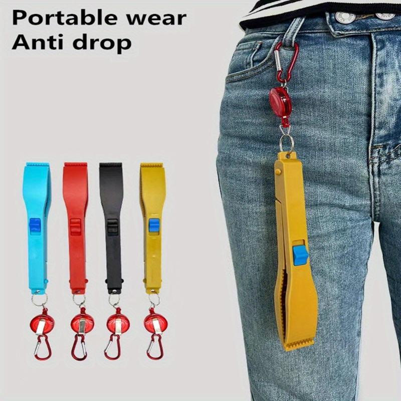 

1PC Multi Functional Fishing Gripper Hand Controller Fishing Equipment Fish Body Gripper with Lock Switch Gripper 1pc червоний