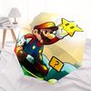 Mario Adventure Automatic Folding Cute Umbrella - Lightweight, Retractable Design with 8-Rib Durability, Perfect for Outdoor Adventures, Fas