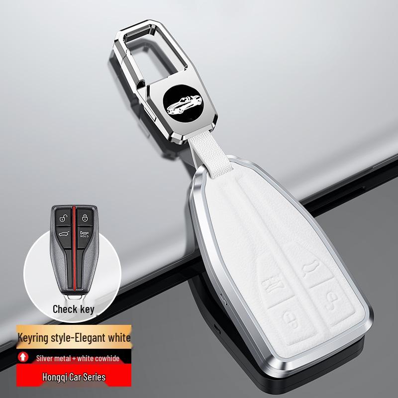 Premium Key Case for Hongqi HS5, HS7, H9, H5 Models