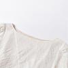 Xiangying French Style White Waist-Cinching Maxi Dress