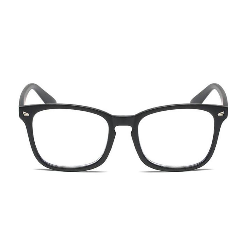 +1.0 +1.5 +2.0 +2.5 To +4.0 Rivets Square Blue Light Blocking Farsighted Eye Glasses For Elderly Retro Hyperopia Spectacles