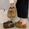 Nischen-Designgefühl Birkenstock Baumwollschuhe Saison bequem, rutschfest und warm Damen-Baumwollschuhe