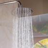 8'' Stainless Steel High Quality Square Top Rainfall Shower Head Big Round Shower Head