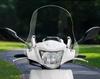 Entrotech Windshield for Suzuki Address 125, Front Glass, Windscreen, Motorcycle Windshield (Clear, 45cm)
