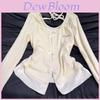 Butterfly Knot Top With Embroidery For Spring Womens Fashion