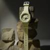 Casio Women's Liquid Crystal/Analog Dual Display Series Green Watch GMA-S2100BA-3APR