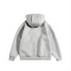 Men's American High Street Blockbuster Hooded Zip-up Cardigan Jacket Is A Textured Hooded Hoodie