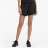 Puma Logo Print Mid-Rise Knit Sports Shorts Women shorts Black 520188-01