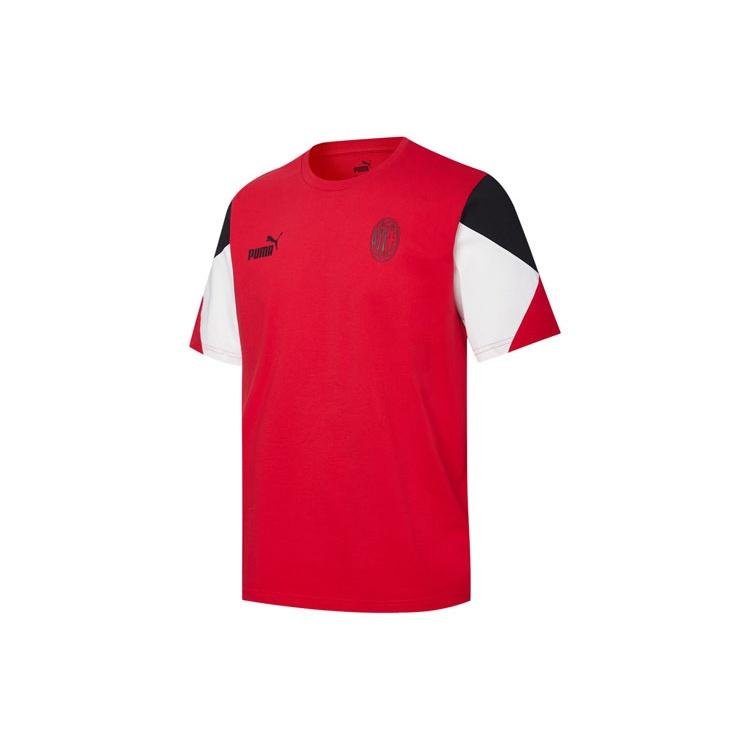 PUMA AC Milan Ftbl Culture T-Shirt  Red  Men s 764359-01 XL