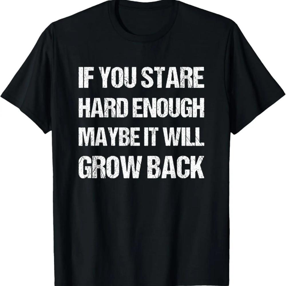 

If You Stare Hard Enough Funny Arm Amputation Leg Amputee T-Shirt XXXXXL чёрный