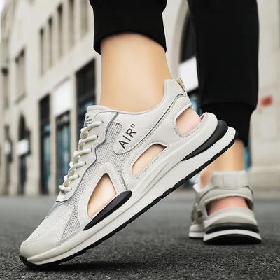 Summer Sandals Breathable Shoes Sports Non-slip Men's Driving Mesh Beach Sandals Fashion Men Sandals
