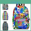 Roblox Rainbow Friends Backpack Lightweight Durable Adjustable Straps