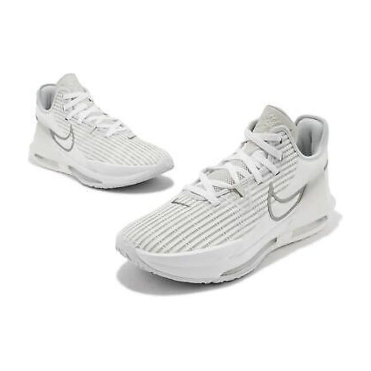 Nike Lebron Witness 6 EP White Metallic Pewter Men Sneakers Summit-White Light-Bone Aura DC8994-102